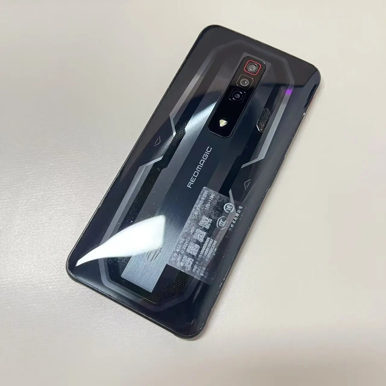 Red Magic 7 Series Phone Case: Military-Grade Shock-Absorbing Cover 7 12G128G Black Tidesmit
