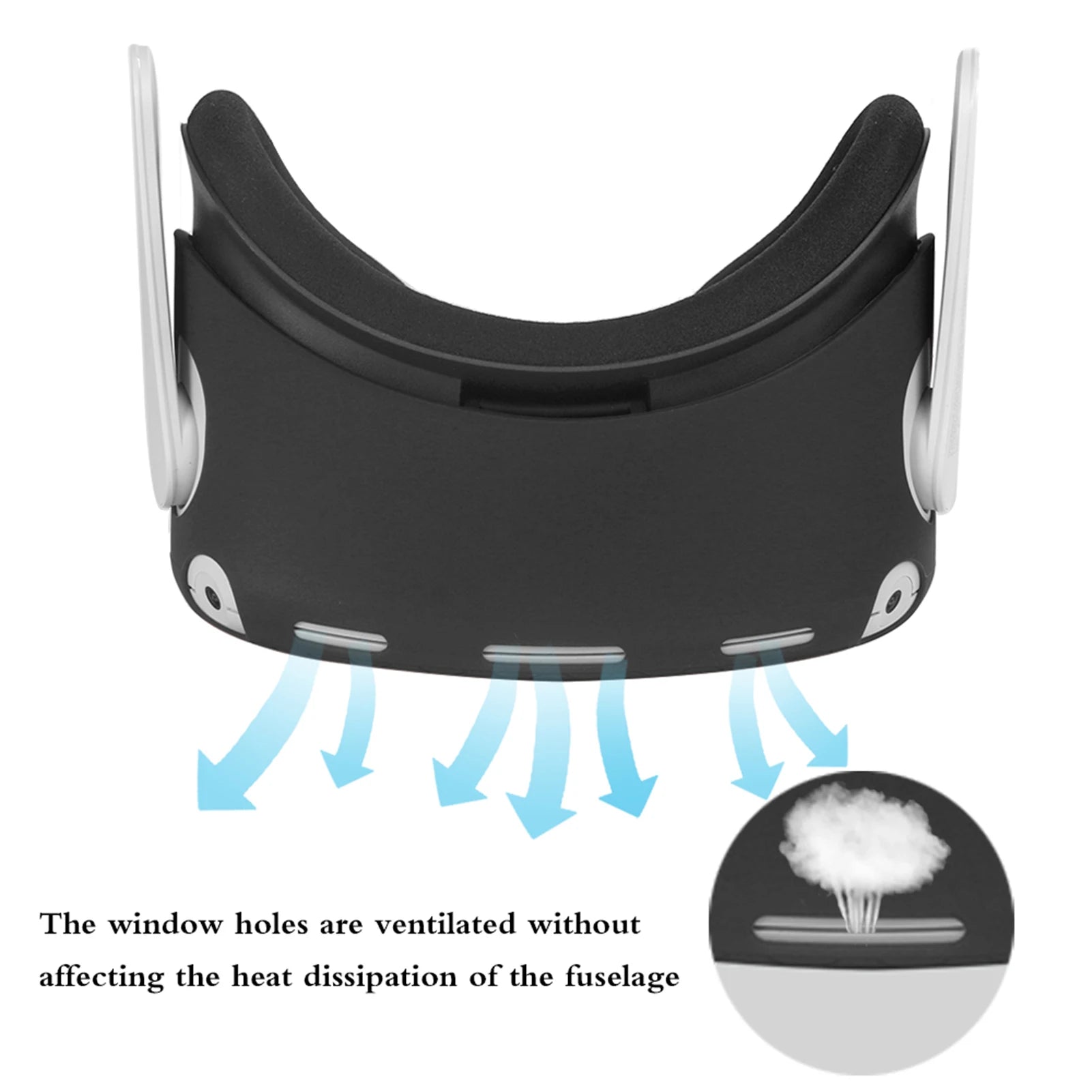 Oculus Quest 2 Silicone Cover Skin - Protective VR Headset Case Tidesmit