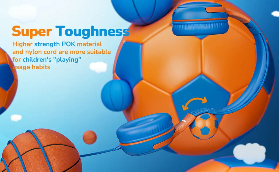 Gaming Headphones with Mic and Surround Sound - Comfortable Over-Ear Design Tidesmit