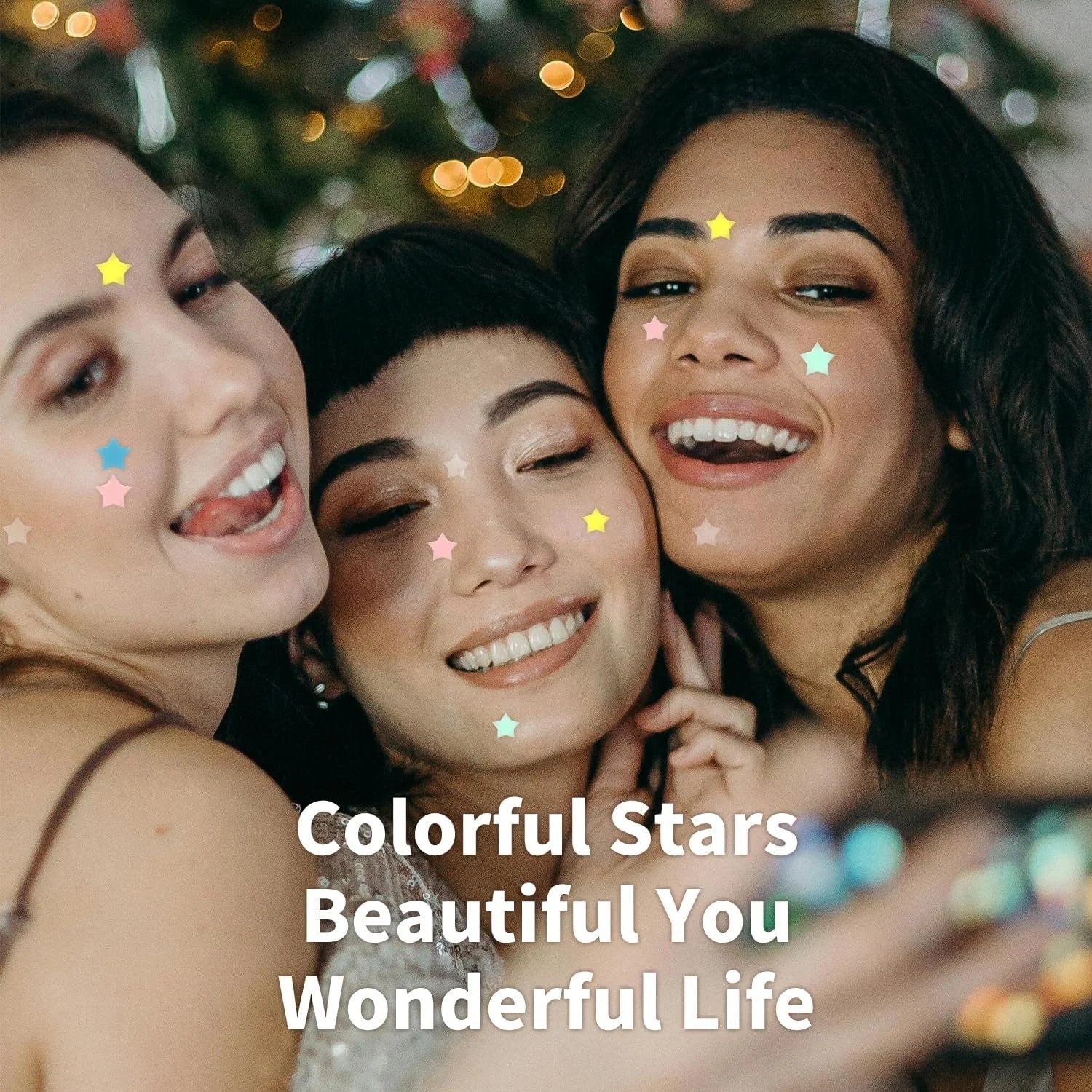40 pieces of multi-color star acne patches, facial acne patches, concealer acne patches, and pimples patches, ultra-thin.