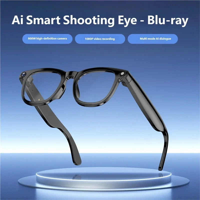 Smart Glasses with AI Voice Translation & Video Recording - Tidesmit Tidesmit