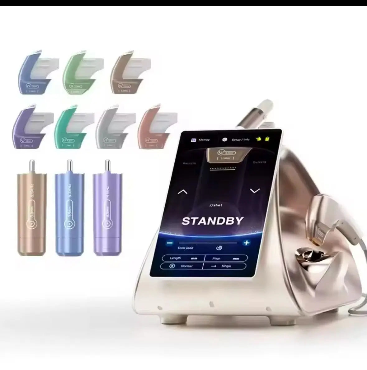 12D HIFU Face Lifting Machine - Professional Skin Firming Device Body Shaping Massage Equipment 12D 110V US Plug UNITED