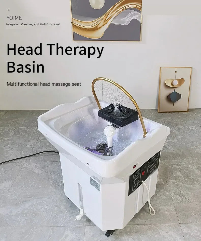 Head Spa Water Circulation Station | Professional Salon Therapy Unit Massage Chairs Tidesmit