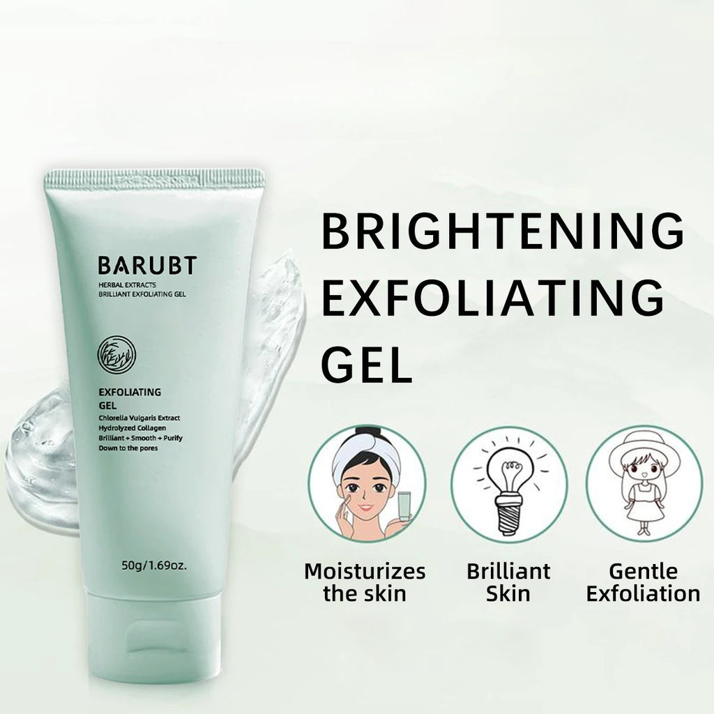 Herbal Exfoliating Face Gel | Deep Pore Cleanser | Tidesmit 100ml Scrubs Treatments Tidesmit