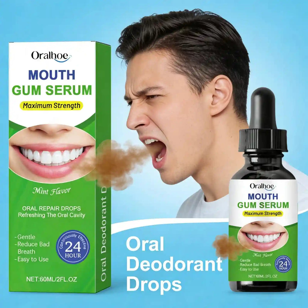 Tidesmit teeth whitening liquid drops for plaque removal, gum pain relief, and enamel protection