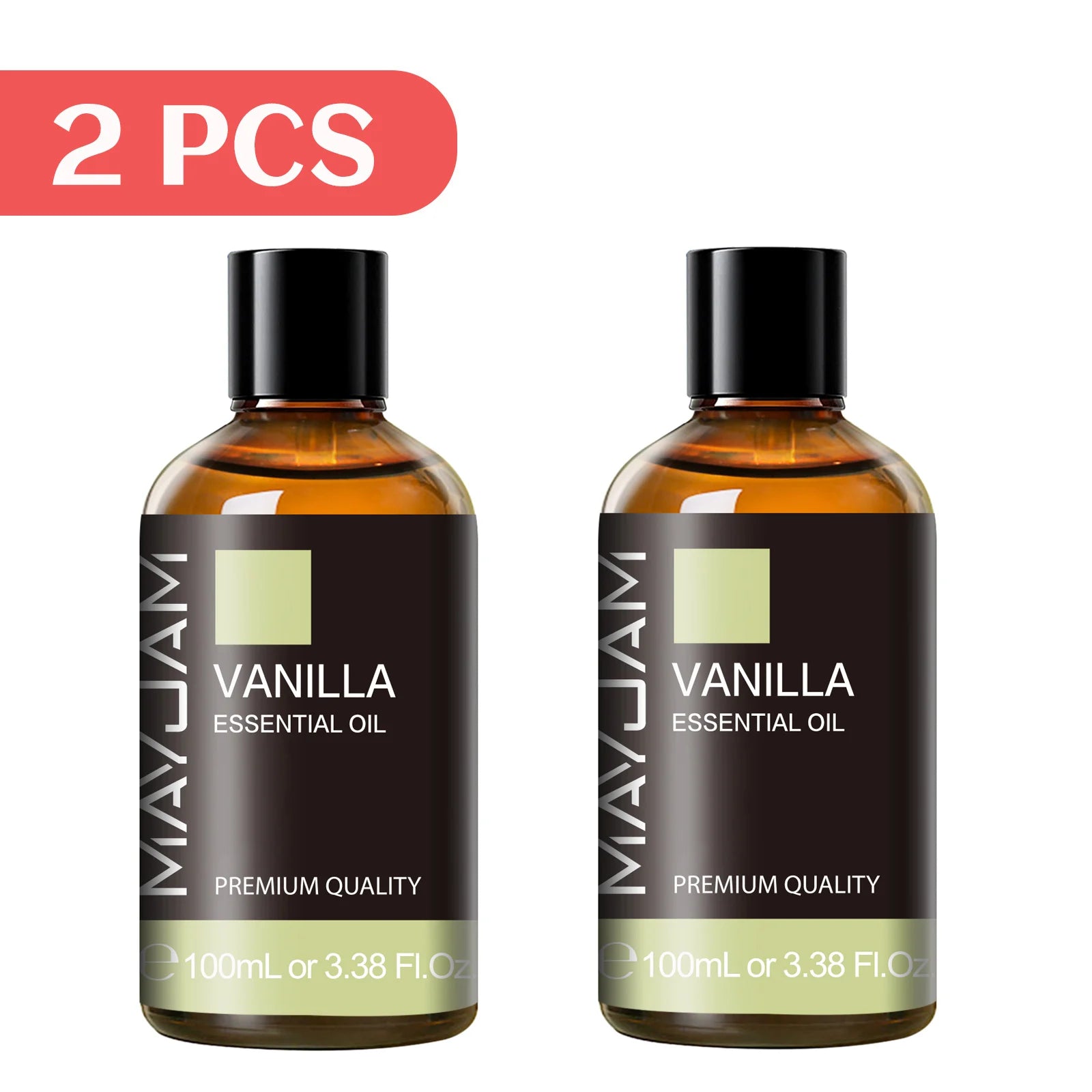 MAYJAM 100ml Pure Natural Essential Oil May Chang Sandalwood Lavender Vanilla Oregano Eucalyptus Oil for Humidifier Diffuser