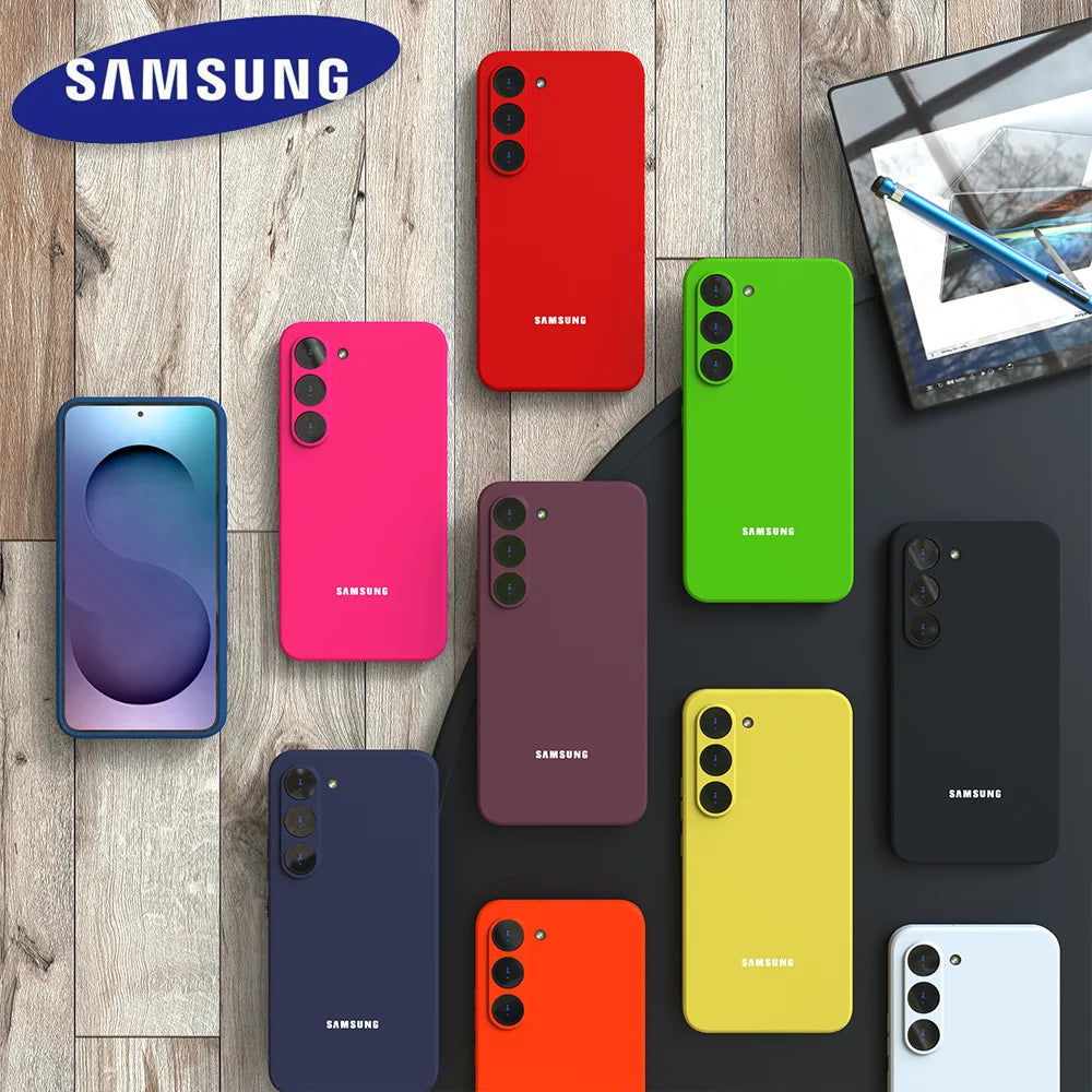 Samsung Galaxy S25 FE Liquid Silicone Case – Shock-Absorbing Drop Protection Tidesmit