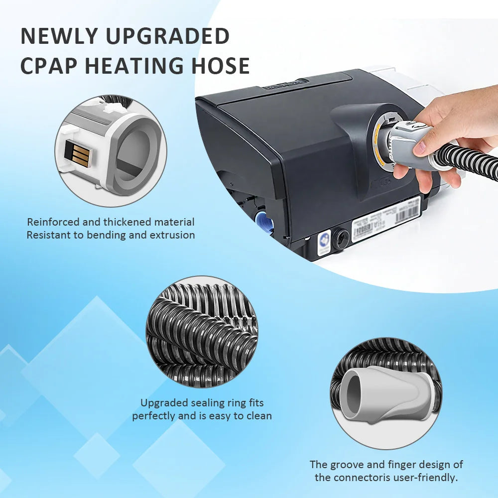 Cpap Hose for AirSense10 Cpap Climate Line Air Heated Tube for AirSense 10 & AirCurve 10 Ventilator Accessories Replacement