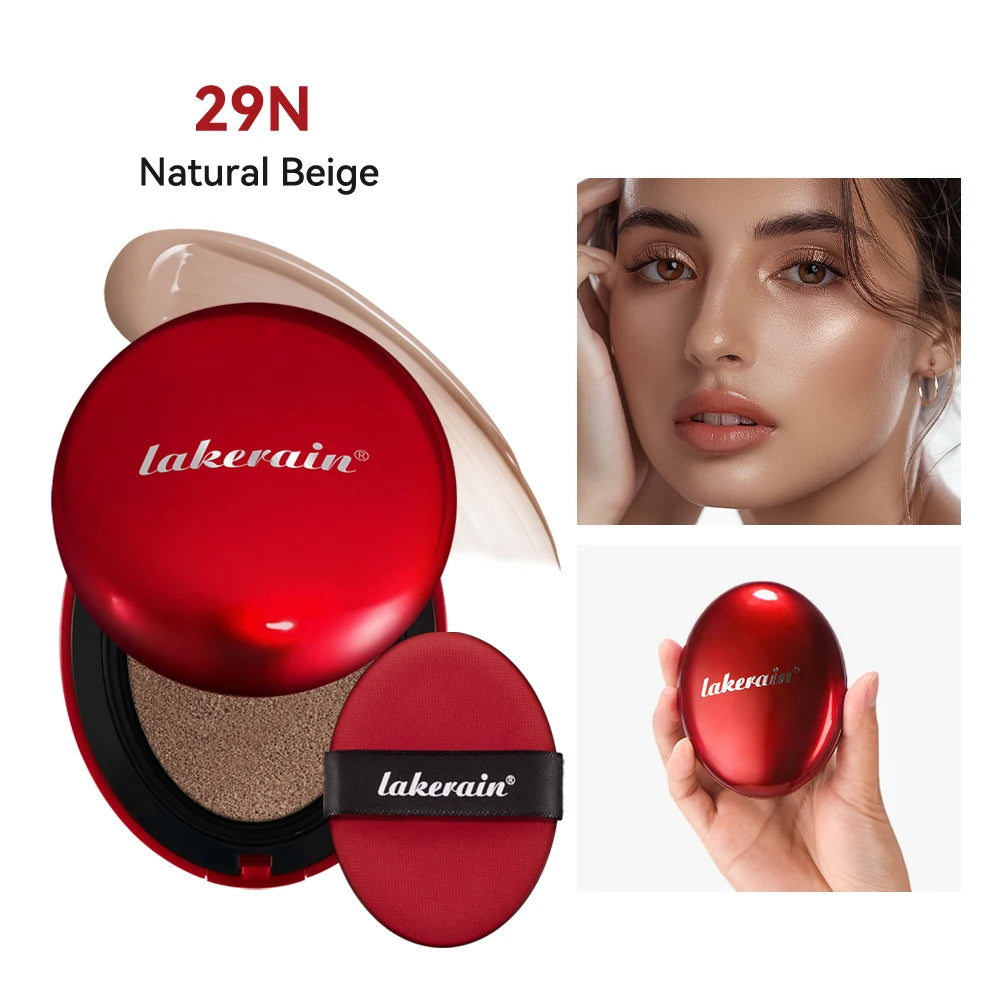 Tidesmit long-lasting sun protection cushion foundation with semi-matte finish in a detailed product view