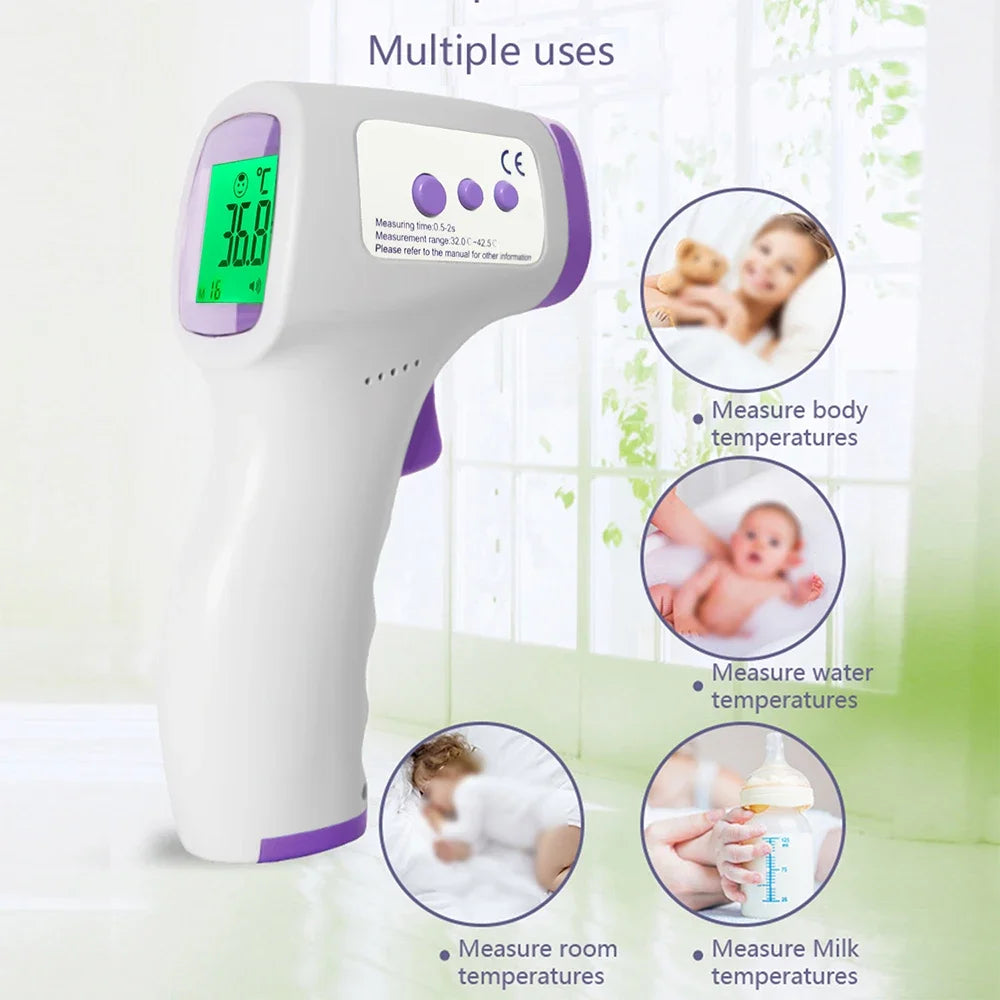 Medical Digital Infrared Thermometer Quick Temperature Measurement Medical Handheld Body Forehead Non-contact Thermometer