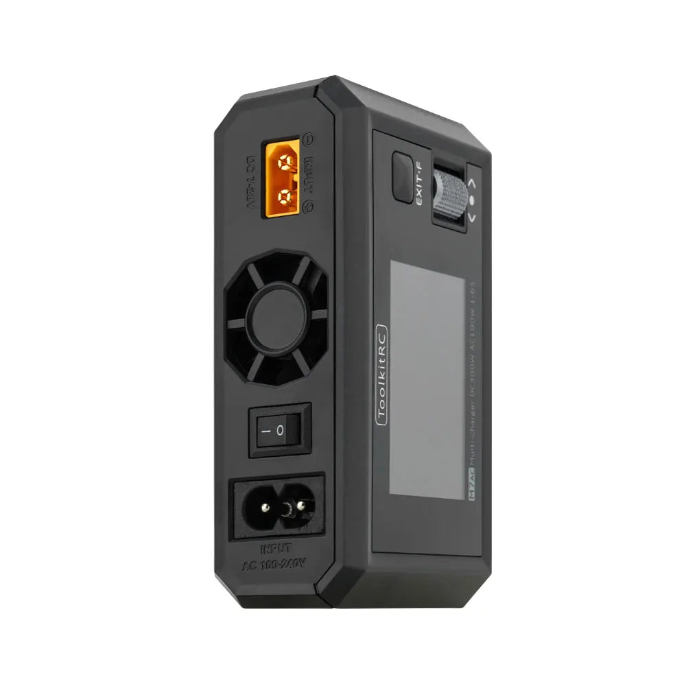 ToolkitRC M7AC Dual Smart Charger 300W for Camera and GPS Drones Tidesmit