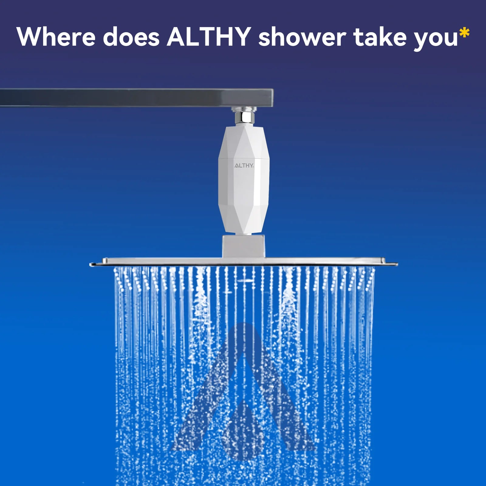 Tidesmit ALTHY Vitamin C shower water filter removes chlorine and heavy metals for healthy skin and hair.