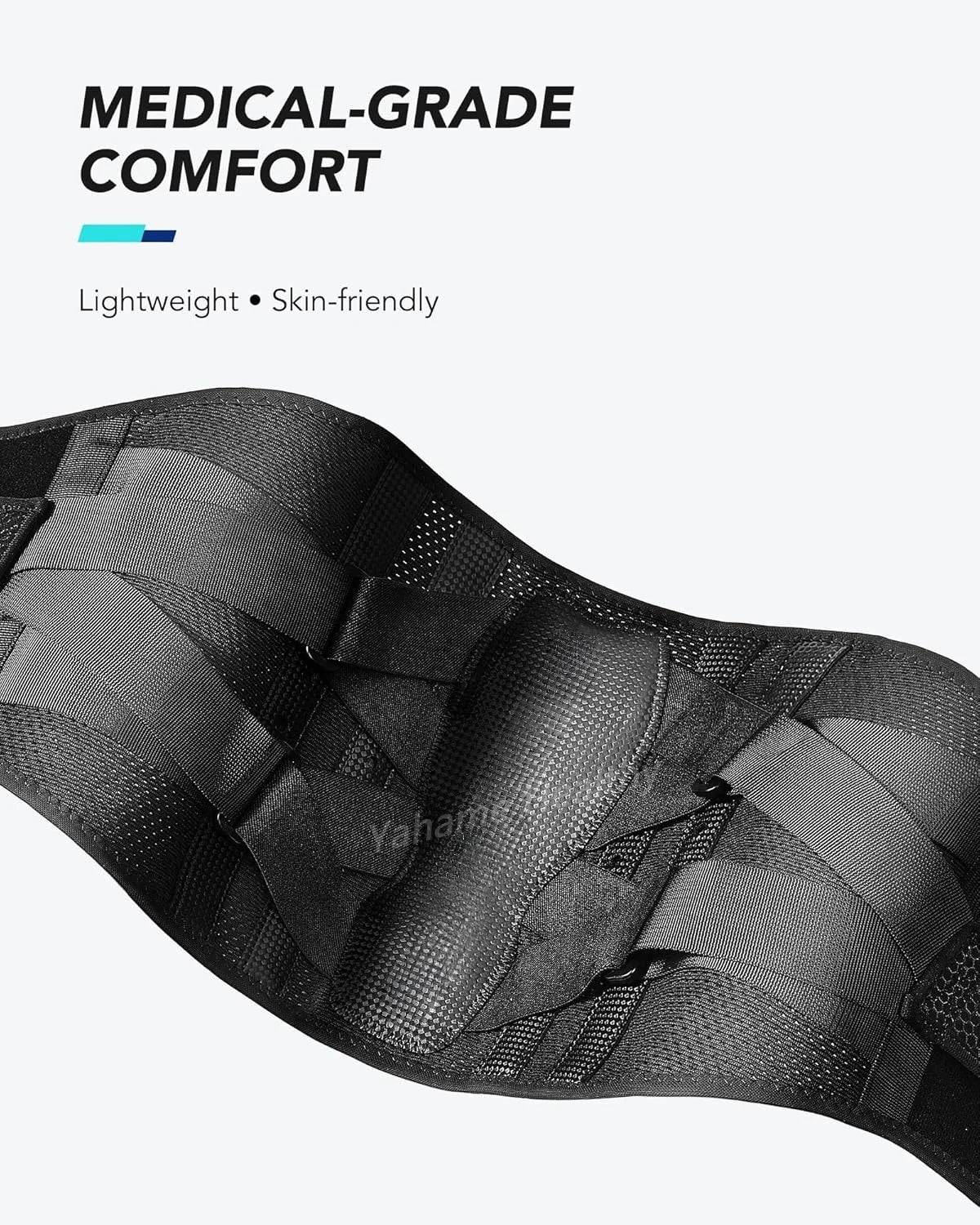 Men Women Lumbar Support Belt Back Brace for Lower Back Pain, Sciatica, Herniated Disc, Scoliosis, Lightweight Waist Support