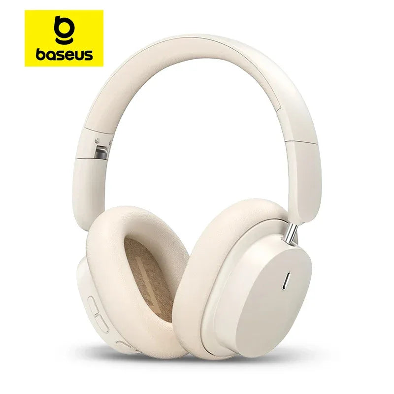 Tidesmit Wireless Bluetooth 5.3 Headphones with 3D Spatial Audio White Tidesmit