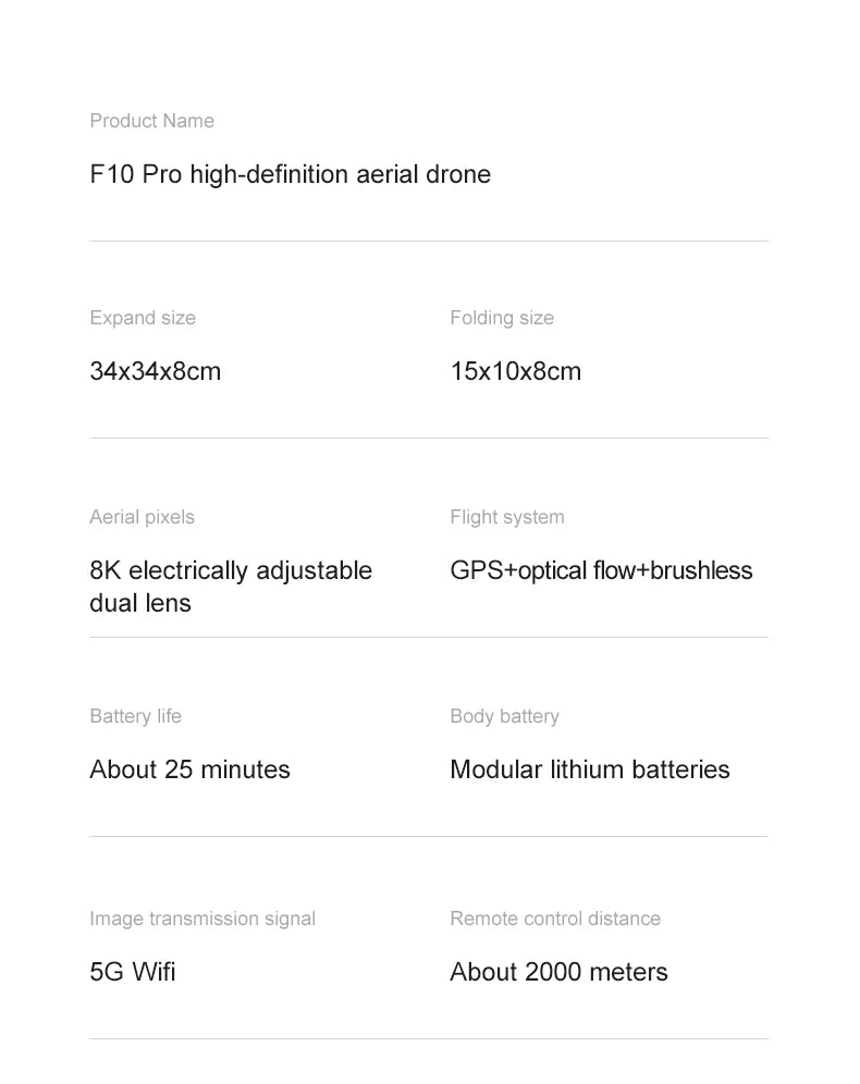 GPS Drone with 8K Dual Camera - Foldable Brushless Quadcopter Tidesmit