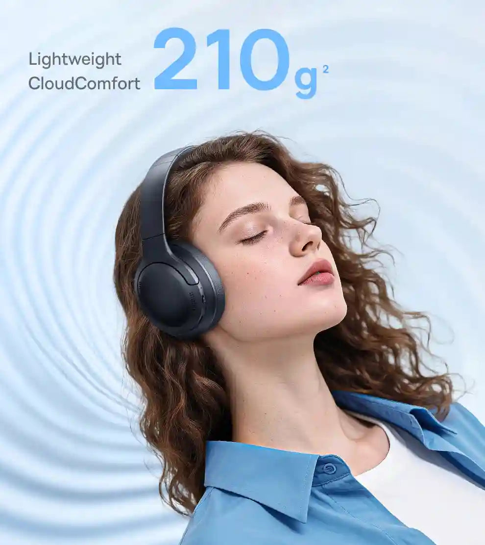 Wireless Headphones with 80H Playtime and Deep Bass - Tidesmit Tidesmit