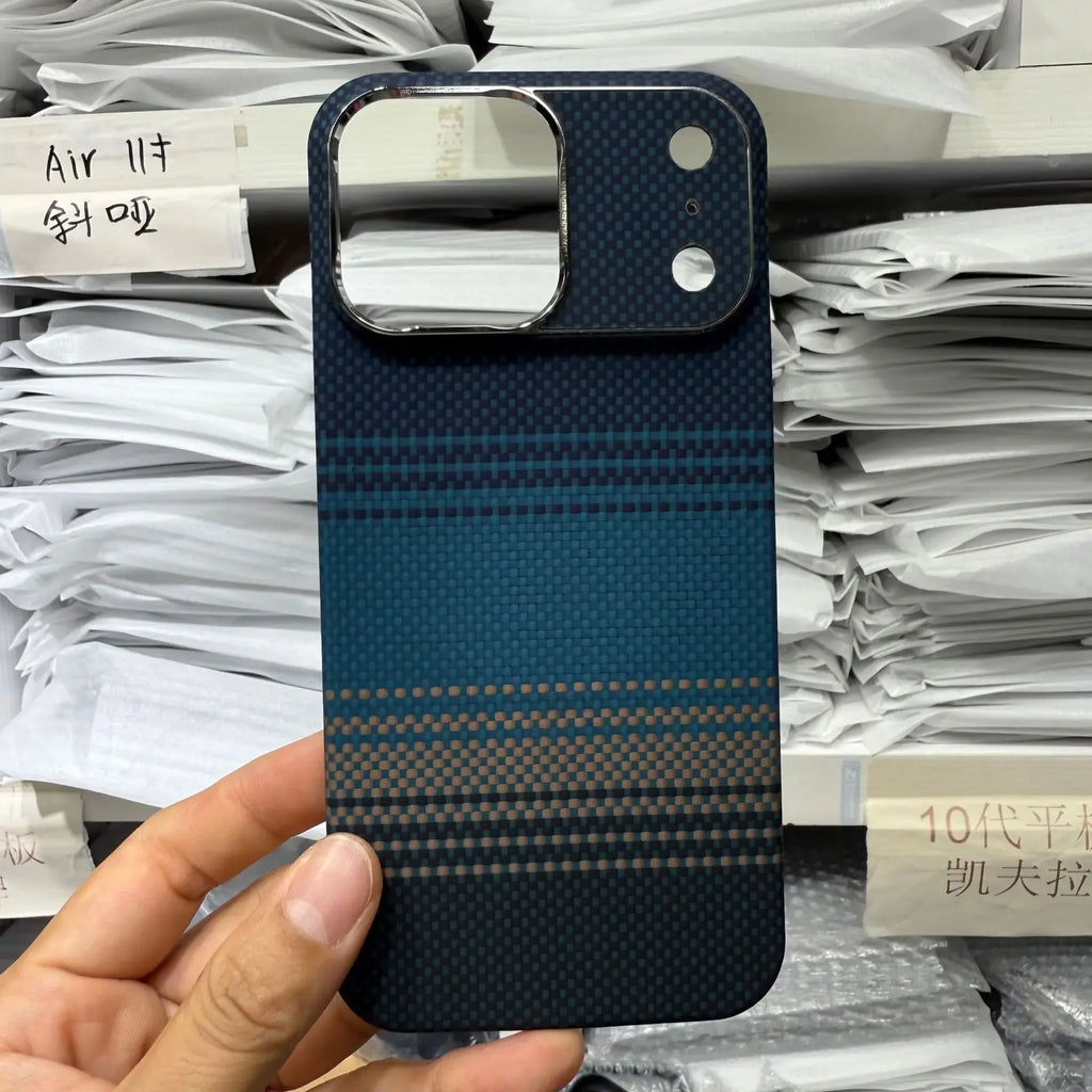 iPhone 17 Pro Max Aramid Fiber Case - Military-Grade Drop Protection Tidesmit