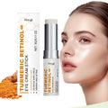 Turmeric Retinol Eye Cream Stick Anti Puffiness Dark Circle Removal Eye Bag Stick Fade Fine Line Brighten Moisturizing Skin Care