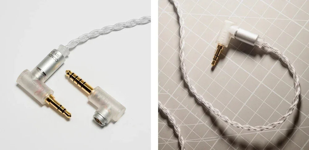 Project M Hybrid IEMs With Modular 3.5mm 4.4mm Cable | Tidesmit Tidesmit