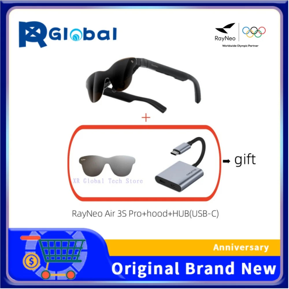 RayNeo Air 3S Pro AR Glasses - 120Hz Spatial Display Smart Glasses Tidesmit