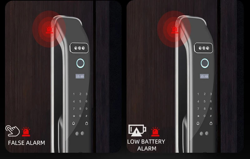 3D Face Recognition Smart LOCK Unlock Digital Door Lock With Camera FIngerprint Password Unlock Keyless Electronic Door Lock