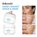 Honey Walnut Facial Scrub: Natural Exfoliating Mask Cream by Tidesmit Scrubs Treatments Default Title Tidesmit