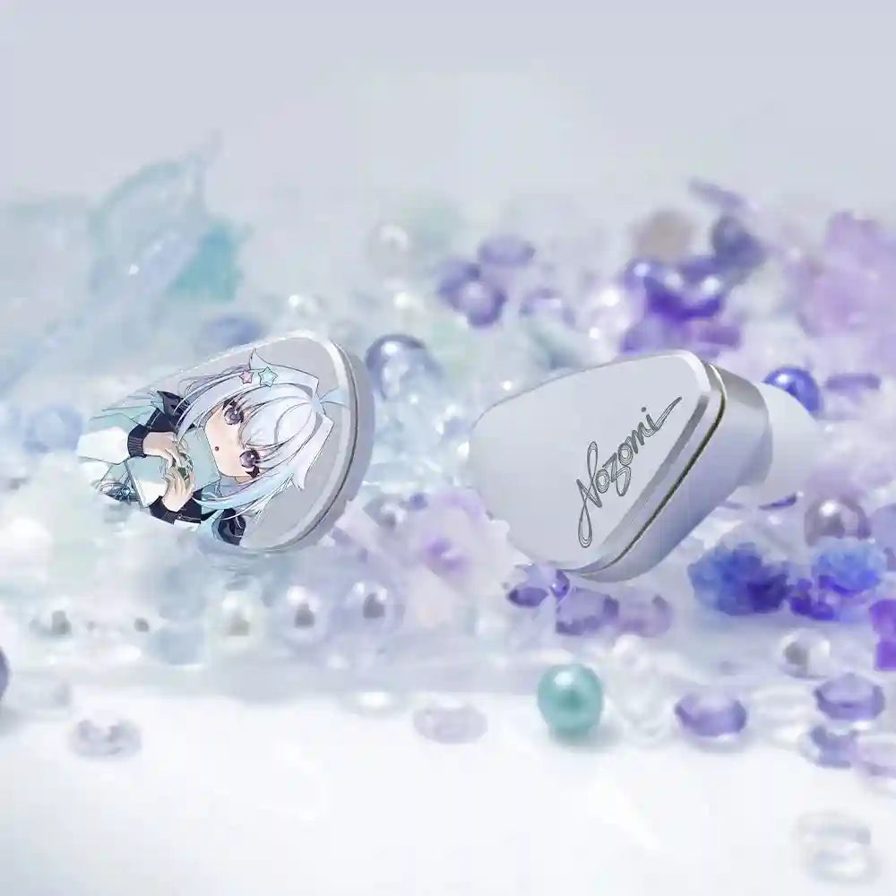 Planar In-Ear Monitors: NOZOMI 3-Unit Interchangeable Nozzle Earbuds Tidesmit