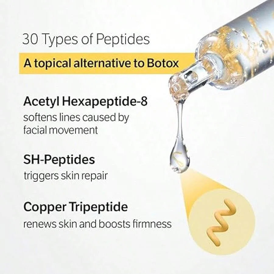 Tidesmit lifting intensif au peptide de soie serum anti-age texture close-up