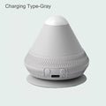 Wall Mounted Fascia Massage Gun for Deep Tissue Muscle Recovery Fascia Gun Charging Type-Gray Tidesmit