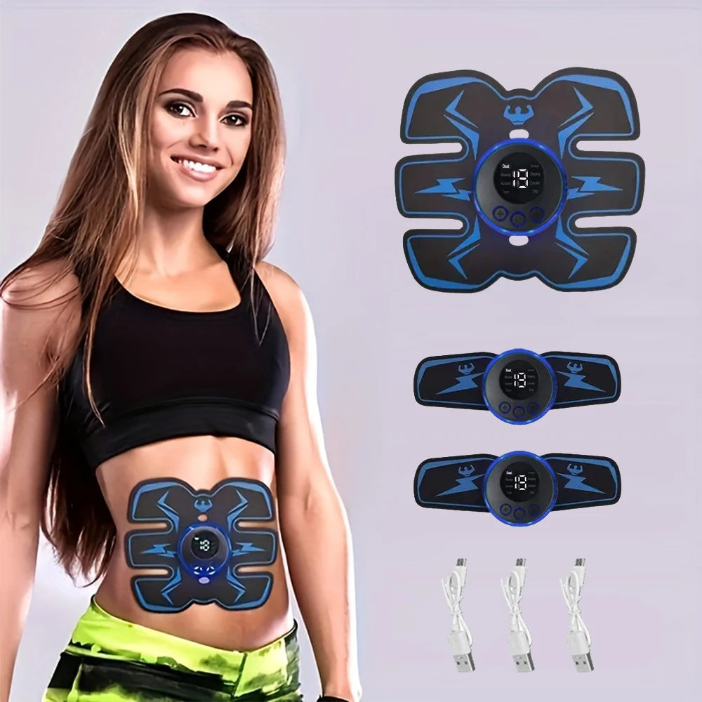 EMS Muscle Stimulator Wireless Trainer - Portable Stress Relief Device Relaxation Treatment Tidesmit