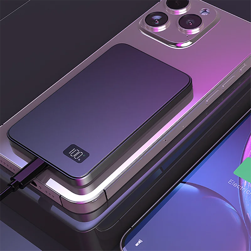 Magnetic Power Bank 10000mAh Qi2 Wireless Portable Charger - Tidesmit Tidesmit