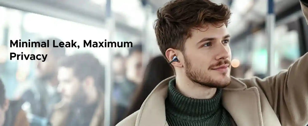 Wireless Headphones with 30H Playtime and 4 Mic Hands-Free Calls Tidesmit