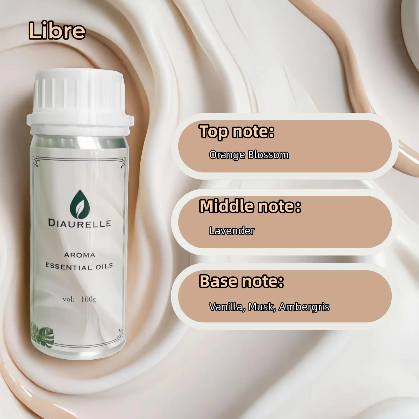 100ml Diaurelle Diffuser For Fragrance Oils Scent Hotel Premium Essential Oil for Aromatherapy Diffuser Waterless Diffuser Oil