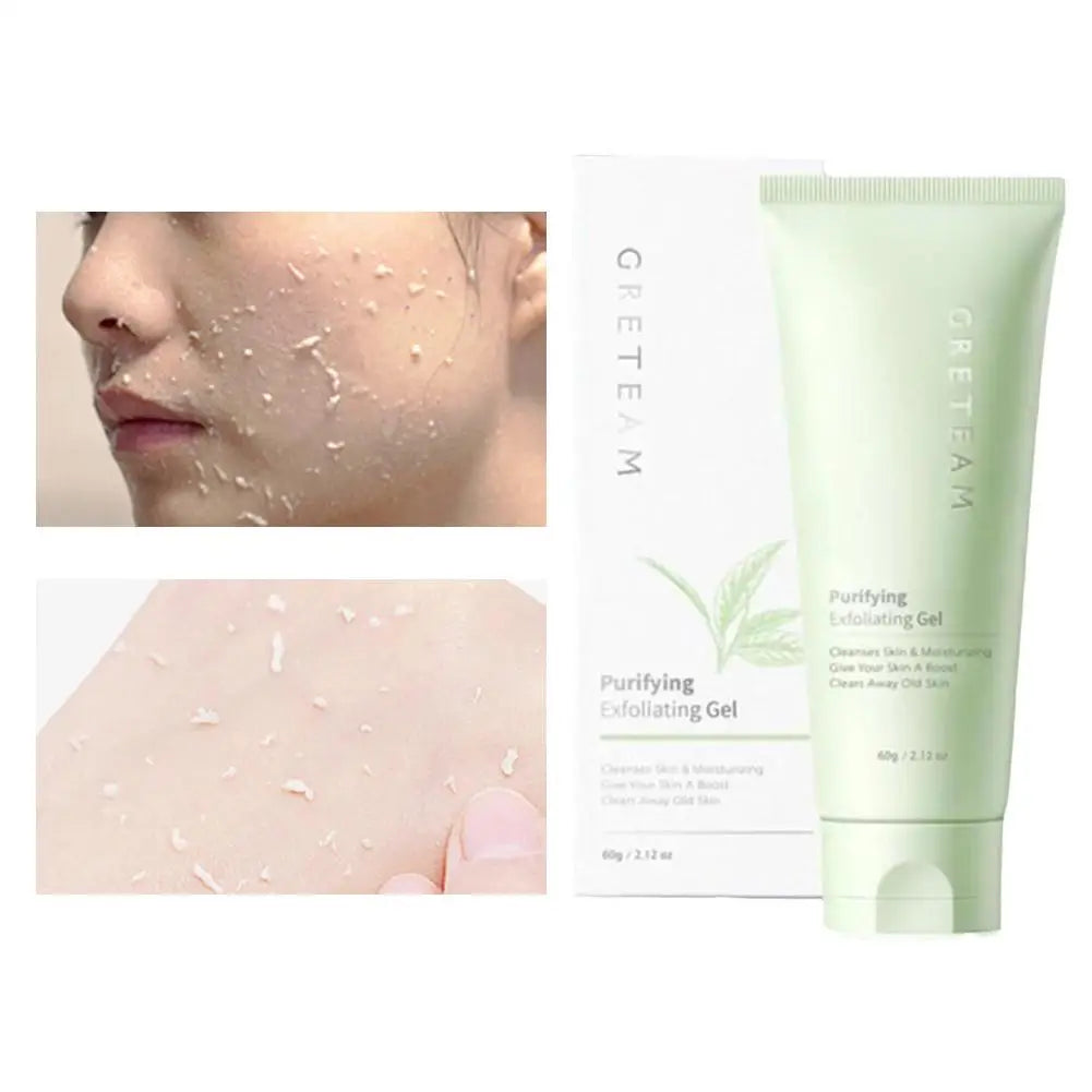 Professional Exfoliating Gel for Face - Deep Cleaning Scrub (60g) Scrubs Treatments Tidesmit