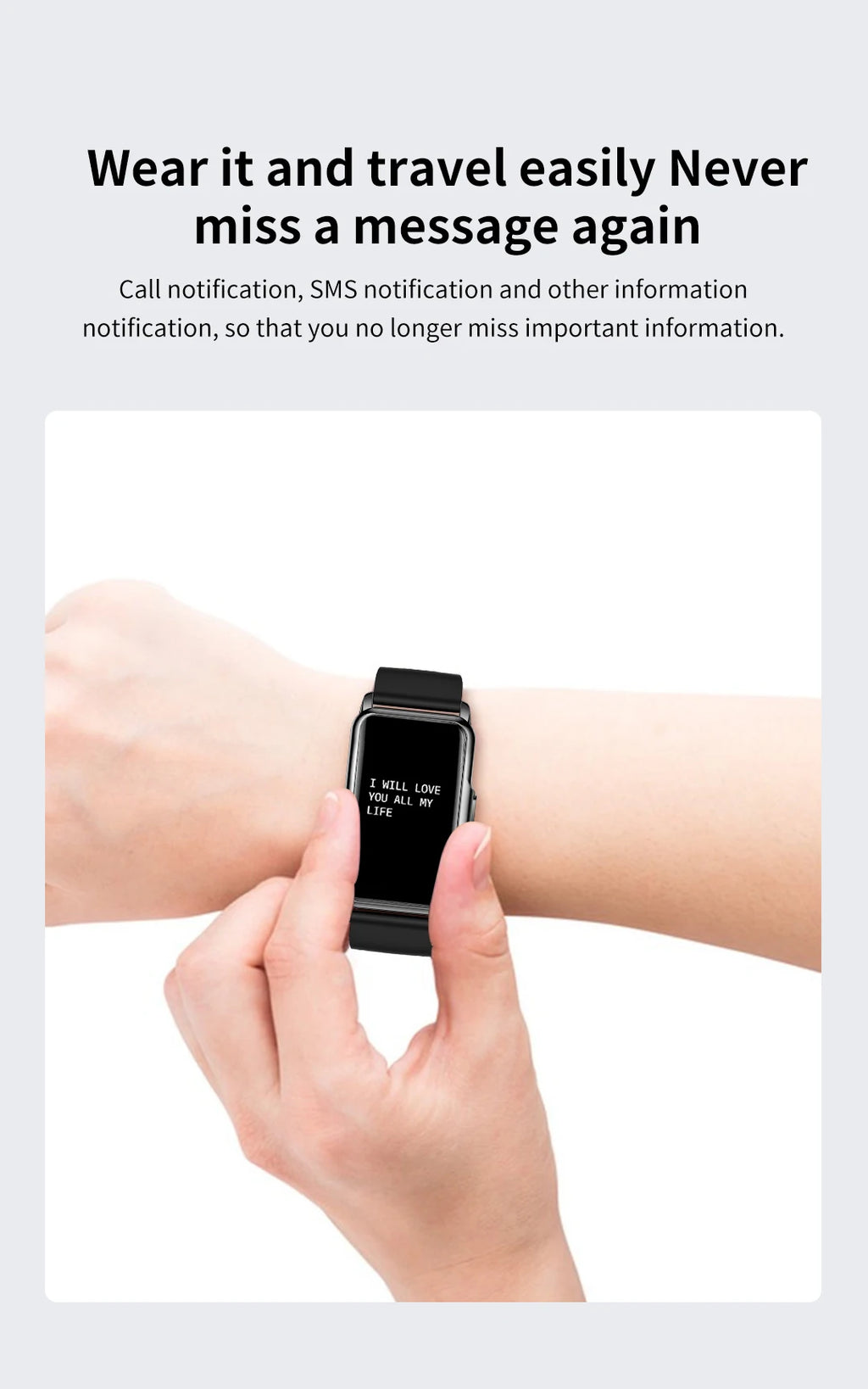 LIGE Smart Watch Men Women Fitness Smart Bracelet Sport Band Heart Rate Blood Pressure Monitor Waterproof Bluetooth Call Watches