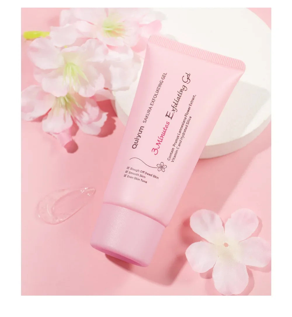 Sakura Exfoliating Peeling Gel | Smooth Face Scrub, 30g & 50g Tidesmit Scrubs Treatments 50g Tidesmit