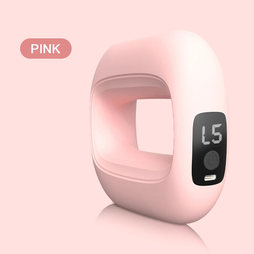 Fascia Gun Massage Ring - Deep Tissue Percussive Therapy Tool Violet Fascia Gun pink Tidesmit