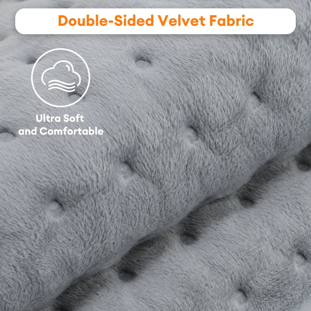 Electric Heating Pad for Neck and Back with 9 Heat Levels - Tidesmit Body Shaping Massage Equipment Tidesmit