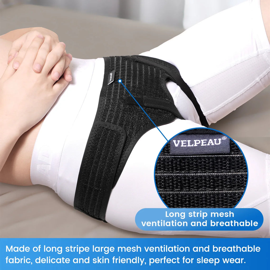 Hernia Belt for Inguinal Pain Relief - Adjustable Support for Daily Comfort Relaxation Treatment Tidesmit