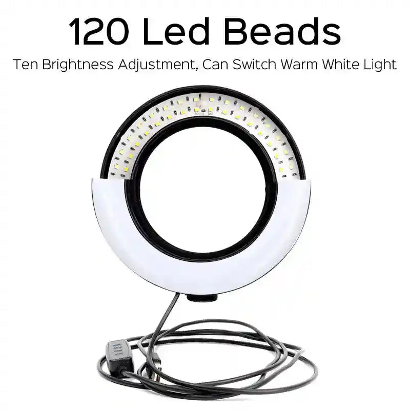 LED Ring Light with Tripod Stand for Pro Content Creation | Tidesmit Tidesmit
