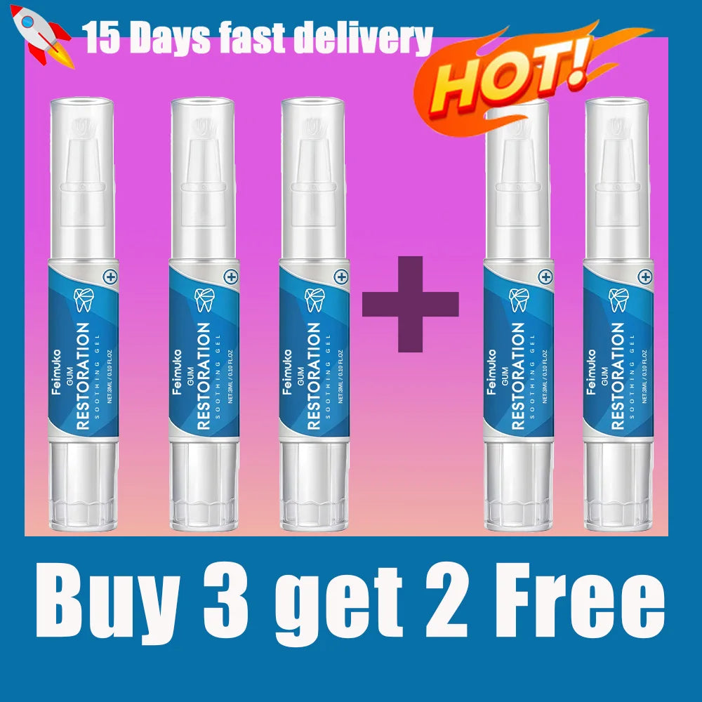 Gum Repair Gel for Sensitivity Relief and Deep Cleaning by Tidesmit Lip Care Buy 3 get 2 free Tidesmit