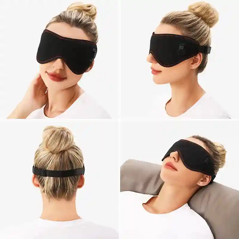 Heated Eye Massage Mask with 3 Heat Modes - Portable Wellness Device Eye Massage Instrument Tidesmit