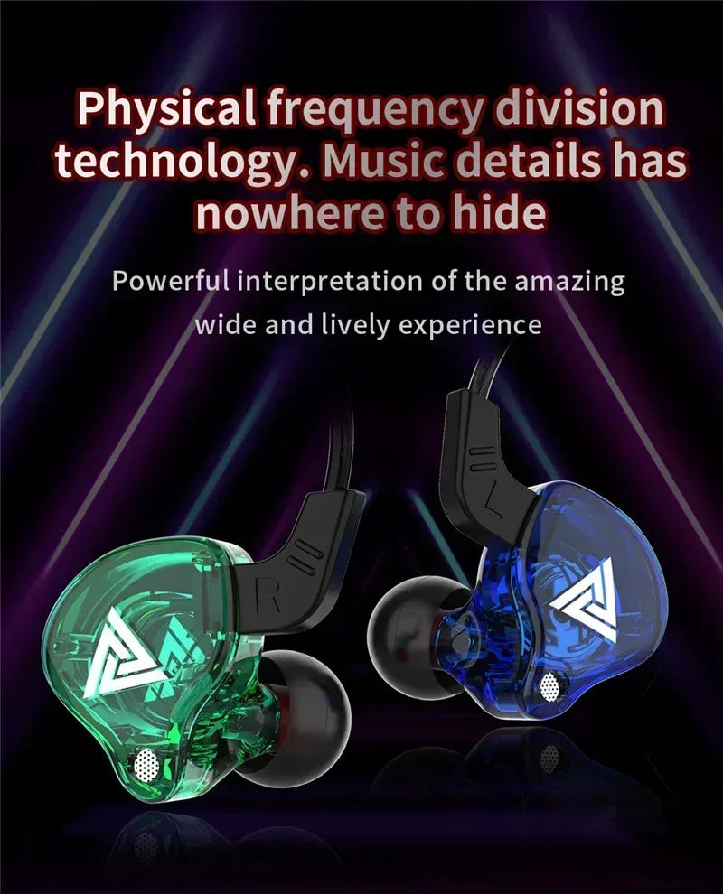 Tidesmit 6 Dynamic Driver Hi-Fi Wired Earbuds with Microphone Tidesmit