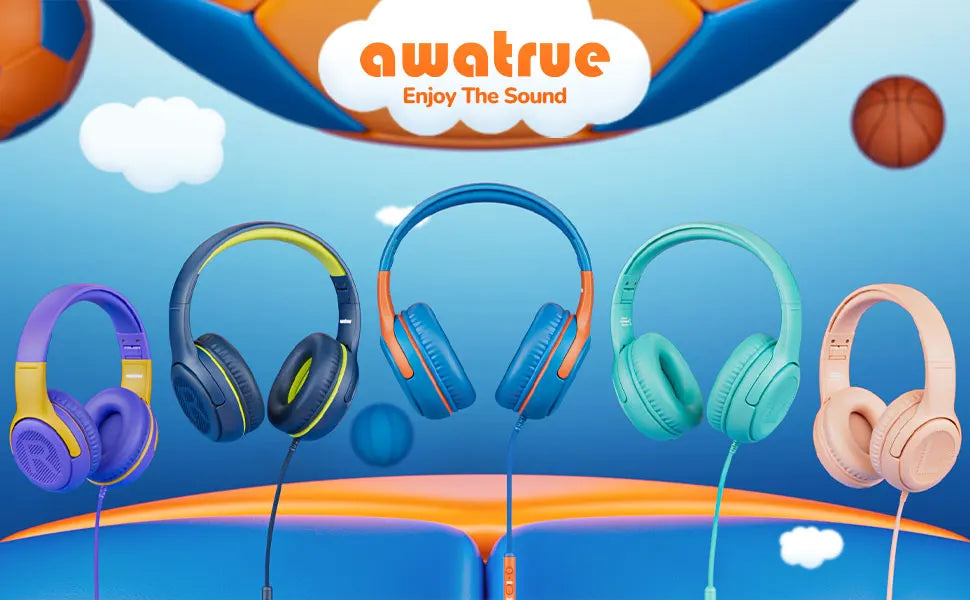 Gaming Headphones with Mic and Surround Sound - Comfortable Over-Ear Design Tidesmit