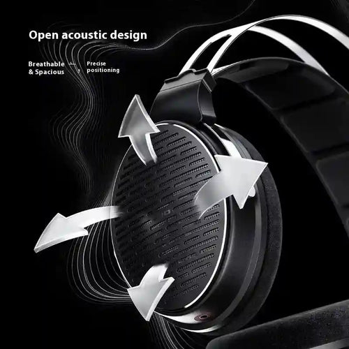 FiiO JT3 Open Back Wired Headphones – HiFi Studio Monitor Sound - Black Tidesmit