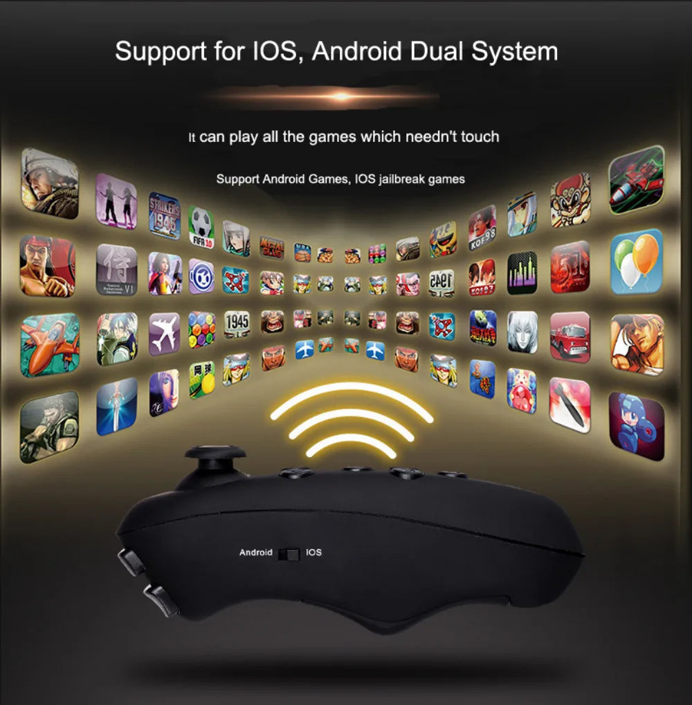 VR Headset for Smartphones | Immersive 3D Goggles for Augmented Reality Tidesmit