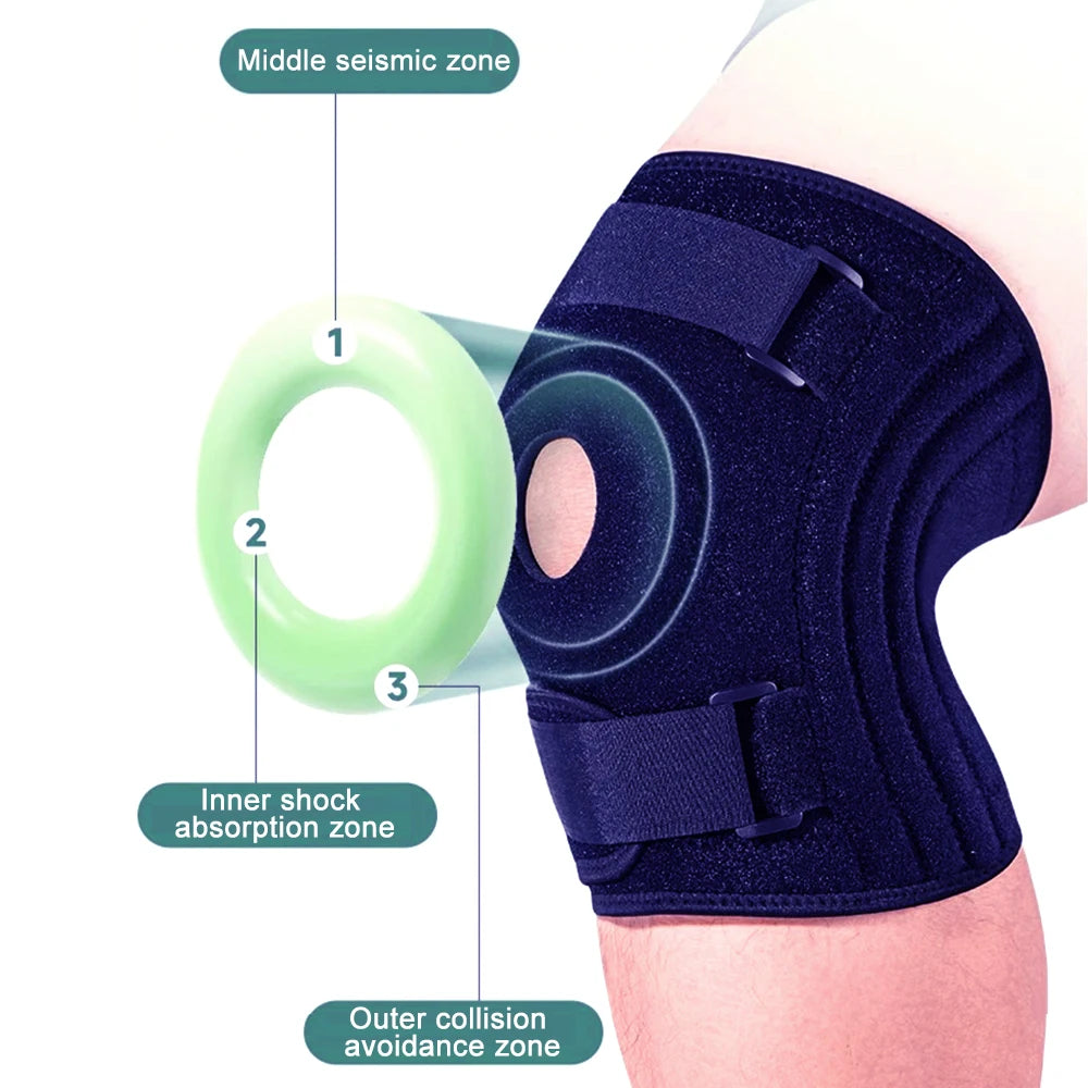 Plus Size Knee Brace 8XL Adjustable Compression Band for Arthritis & Meniscus Tear Support Stable for Men And Women