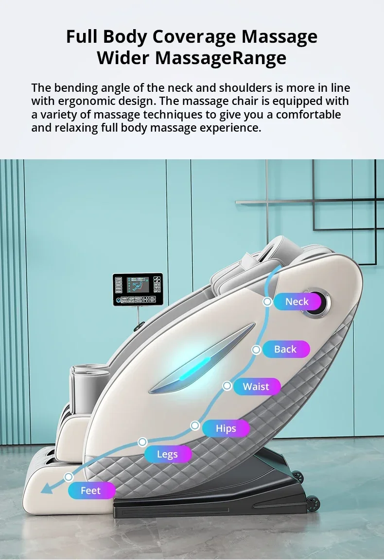 Tidesmit Zero Gravity Massage Chair with Heat Therapy - Full Body Relief Massage Chairs Tidesmit
