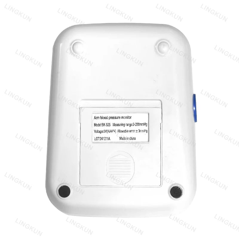 English/Spanish Voice Large Display Screen Rechargeable Automatic Tonometer Arm Blood Pressure Monitor Digital Tensiometer