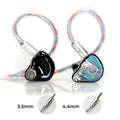 Juzear Defiant Hybrid In-Ear Monitors - 1DD+3BA Pro Studio Audio Defiant Rainbow Tidesmit